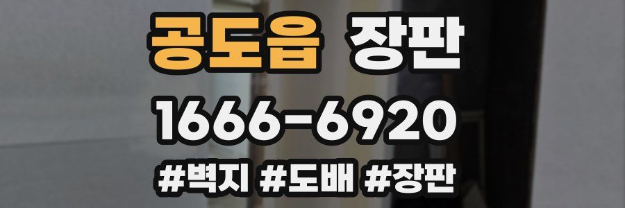 공도읍 장판