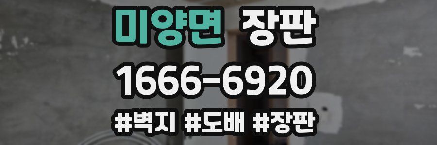 미양면 장판