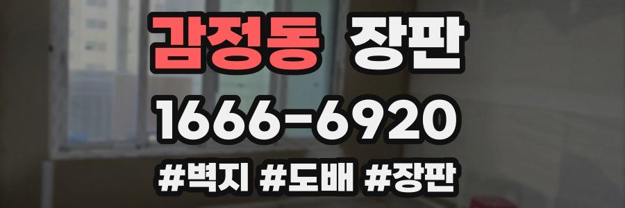감정동 장판