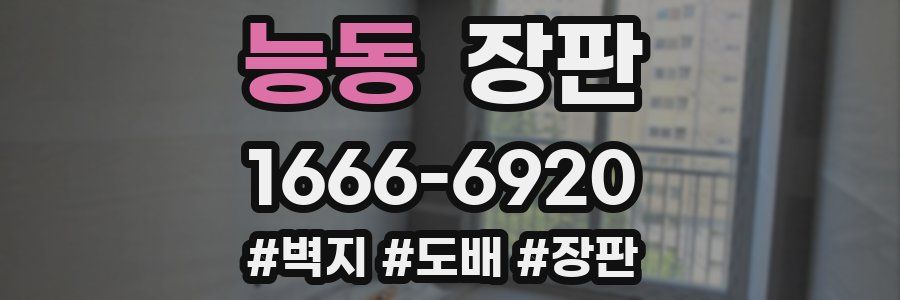 능동 장판