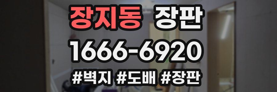 장지동 장판