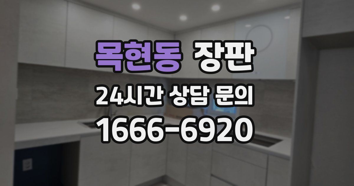 목현동 장판