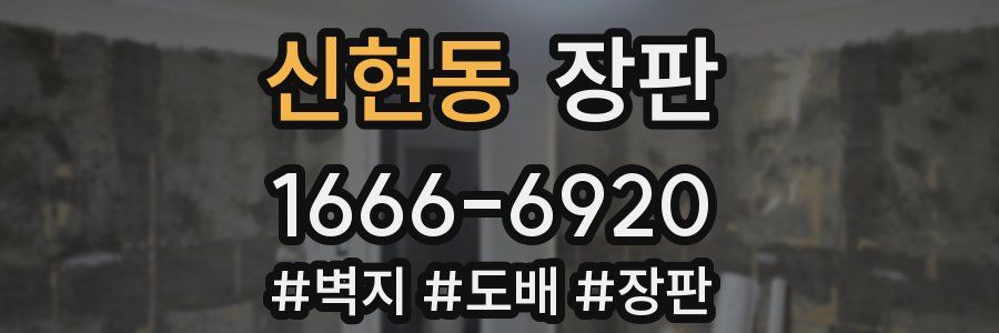 신현동 장판