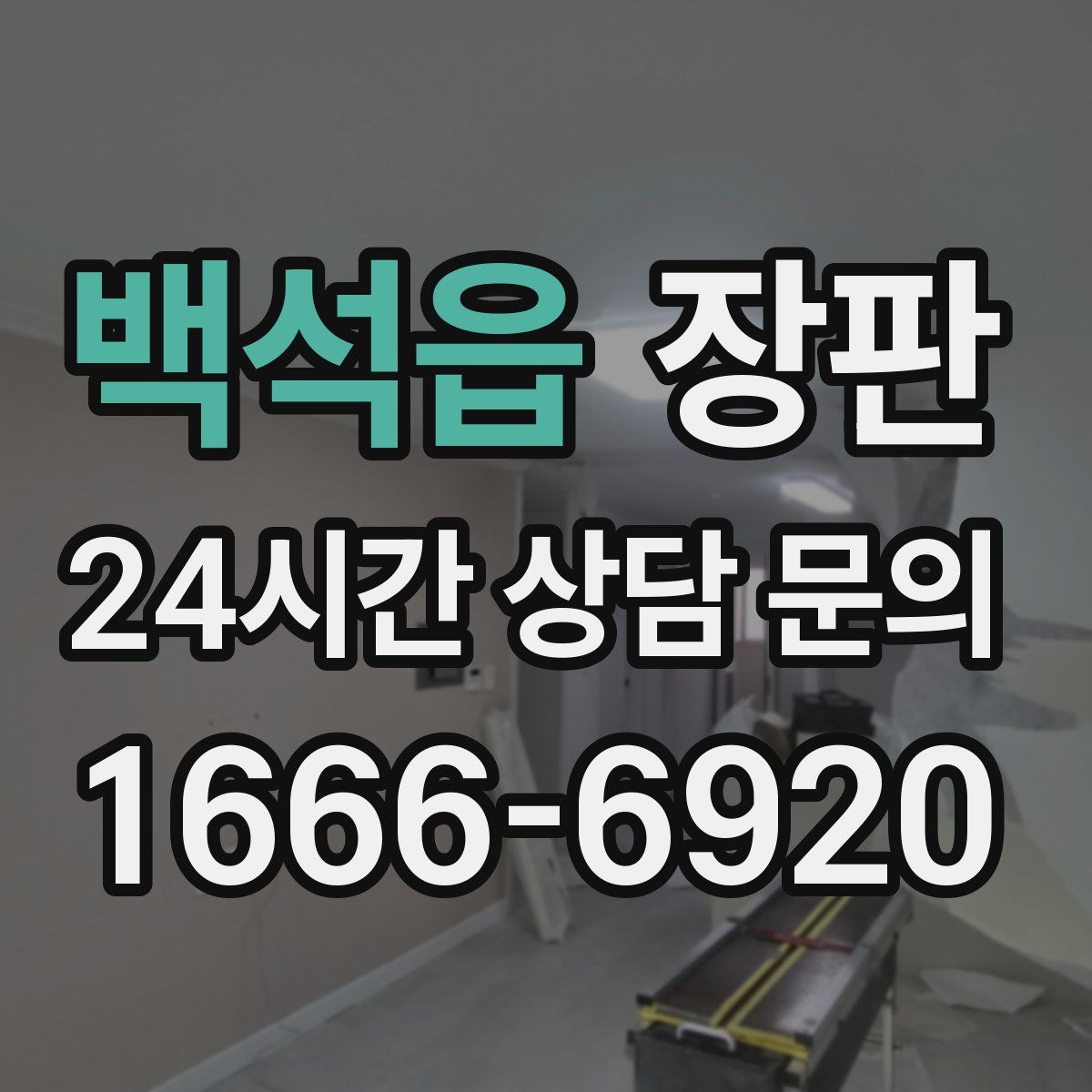 백석읍 장판