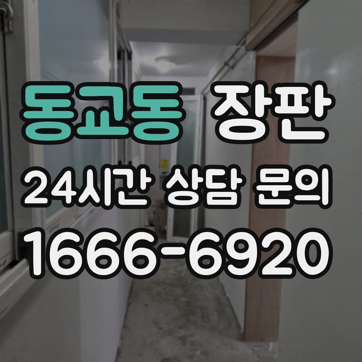 동교동 장판