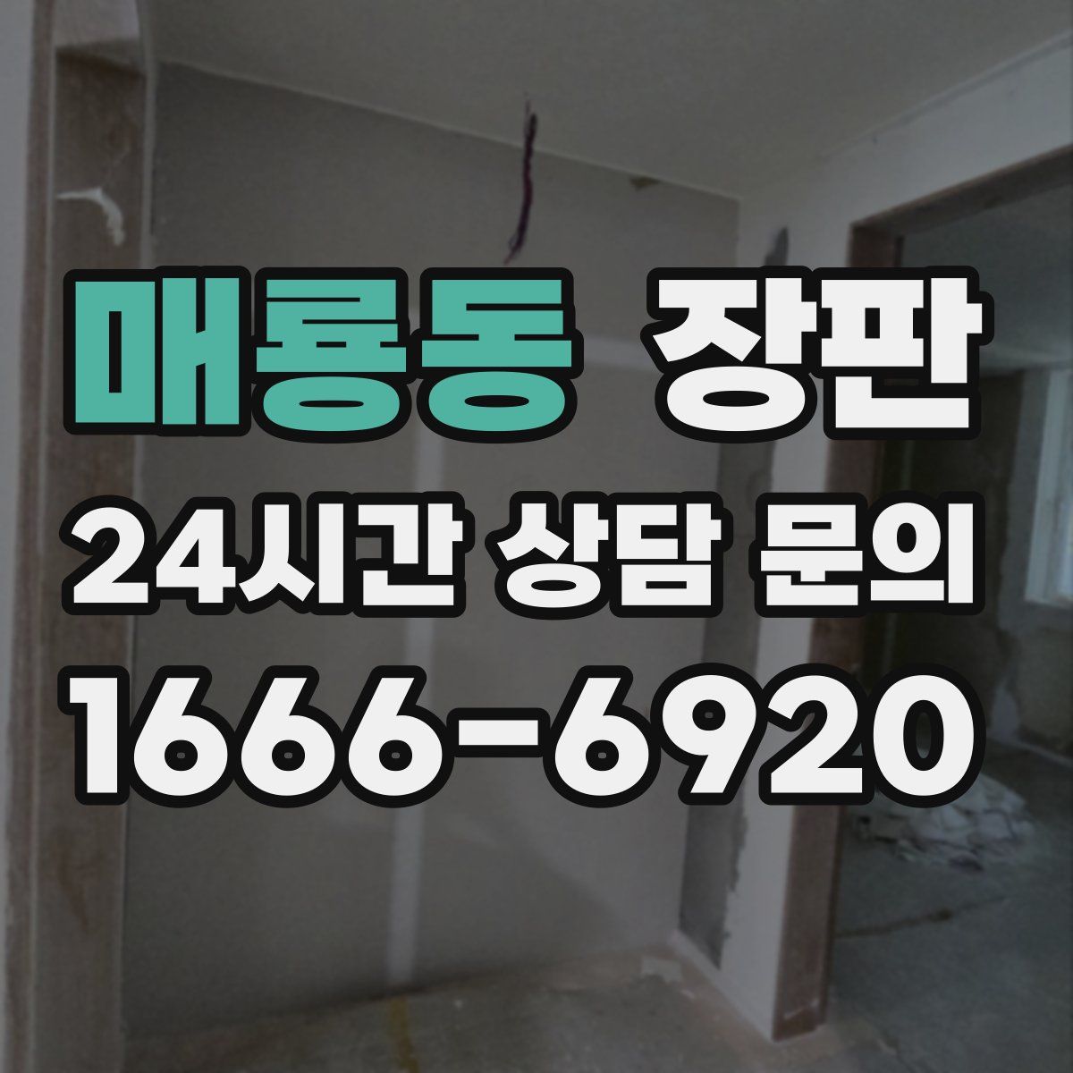 매룡동 장판
