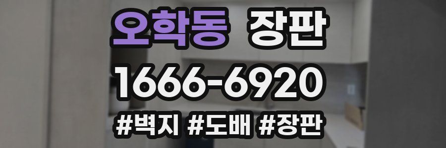 오학동 장판