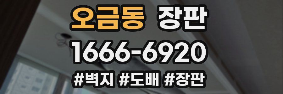 오금동 장판