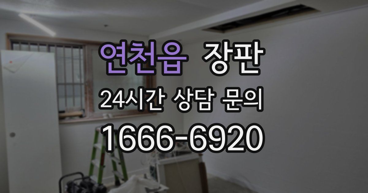 연천읍 장판