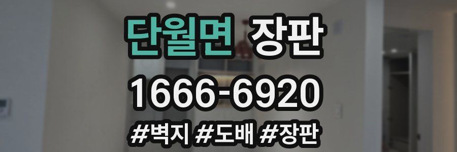 단월면 장판