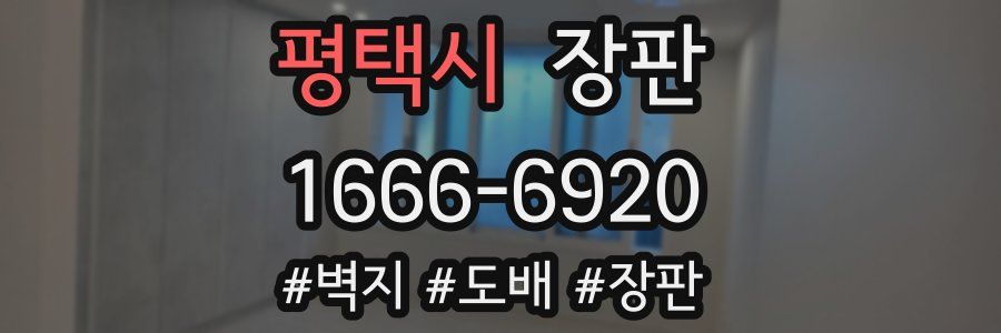 평택시 장판