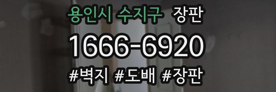 용인시 수지구 장판