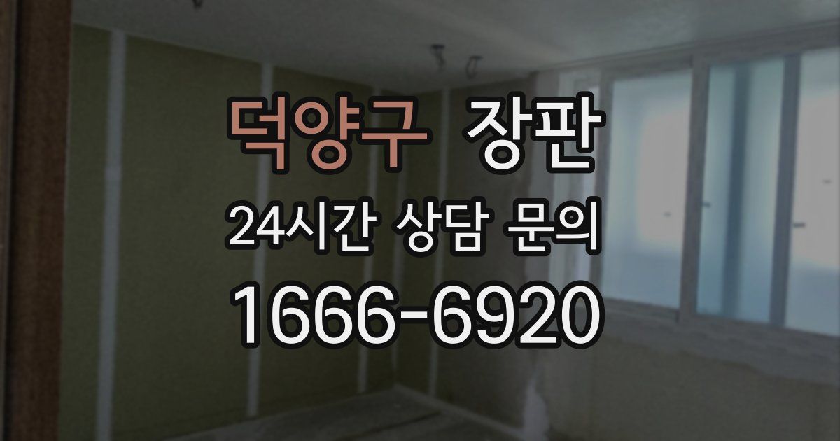 덕양구 장판