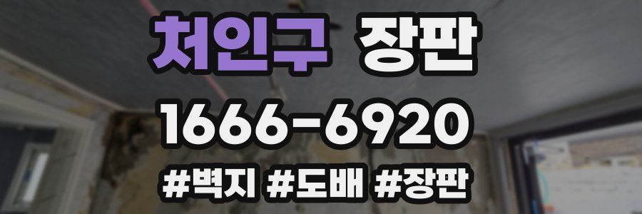 처인구 장판