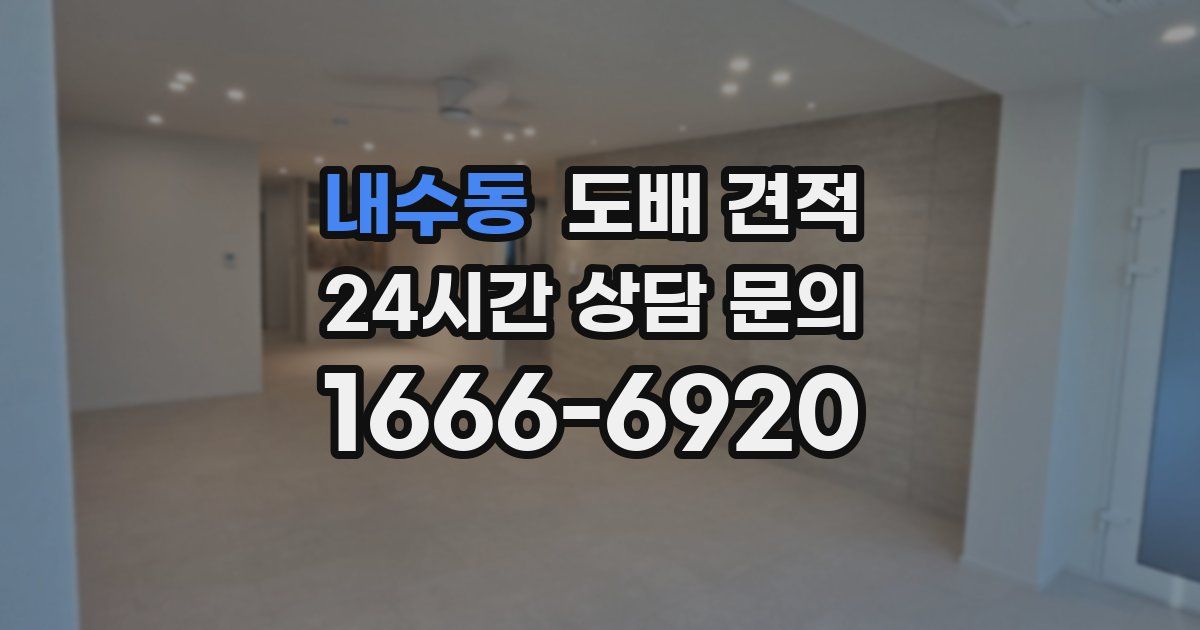 내수동 도배 견적