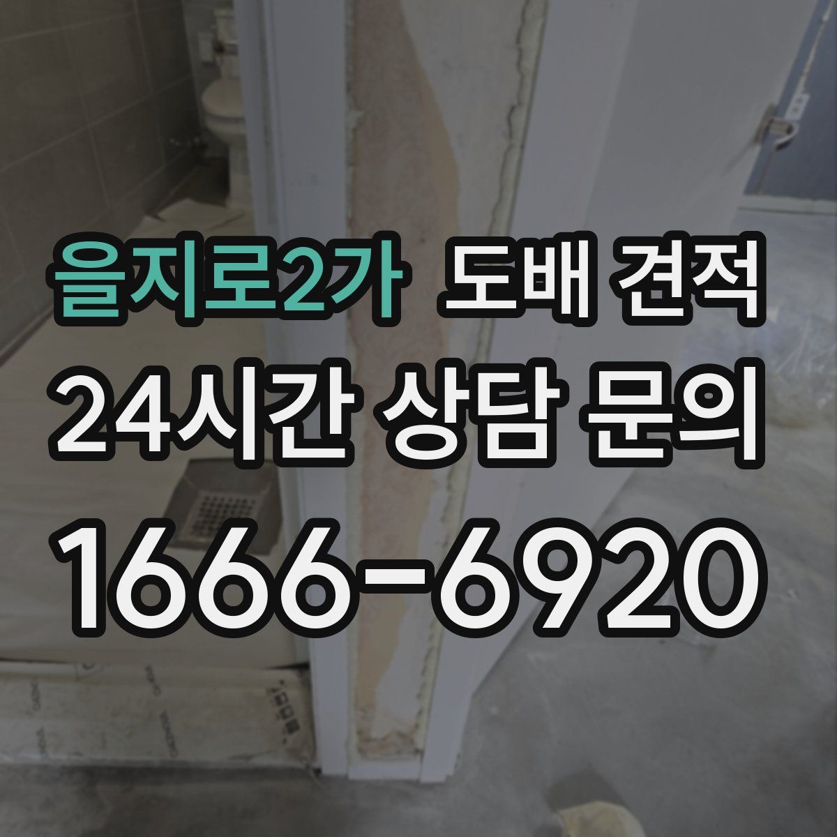 을지로2가 도배 견적