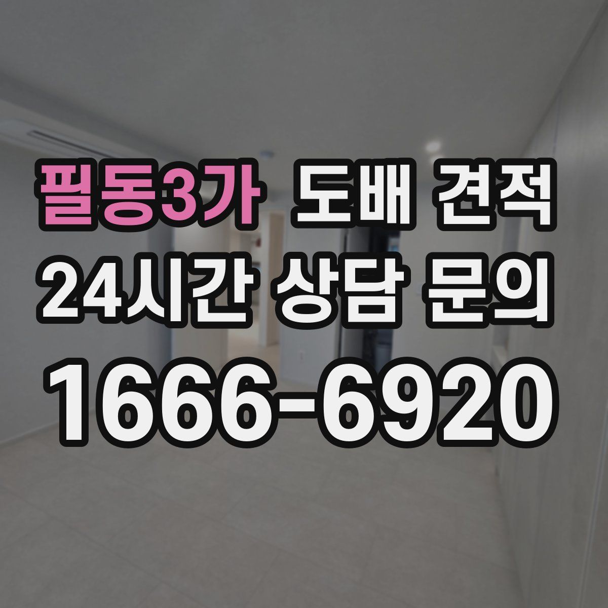 필동3가 도배 견적