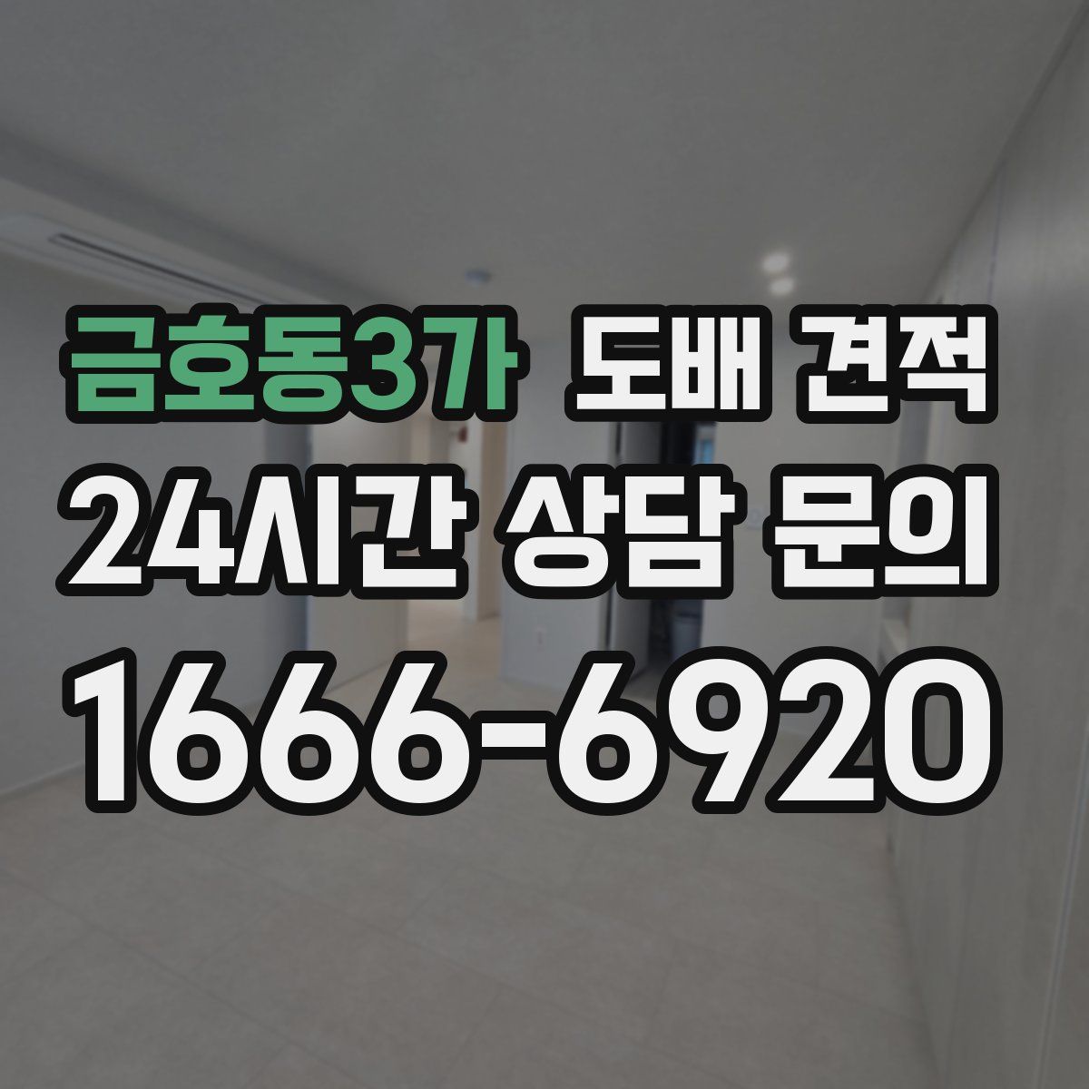 금호동3가 도배 견적