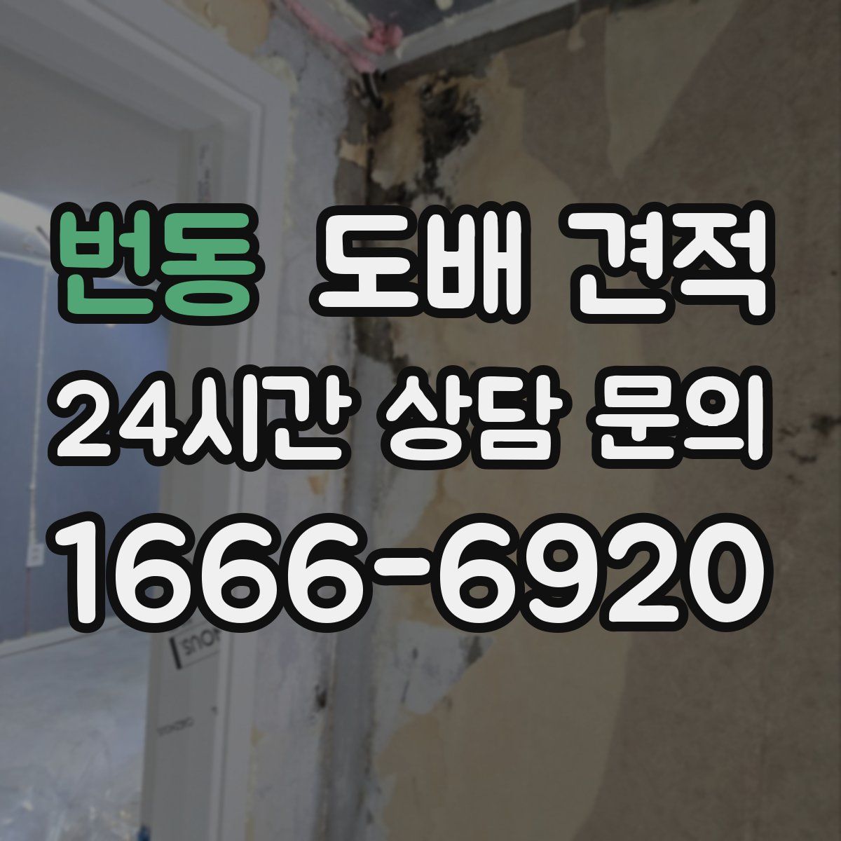 번동 도배 견적