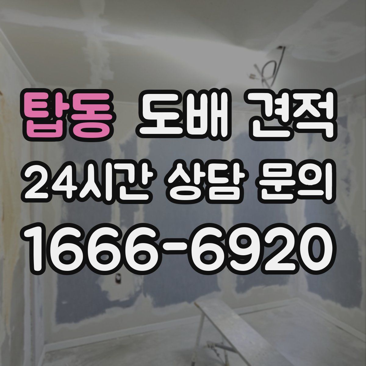탑동 도배 견적