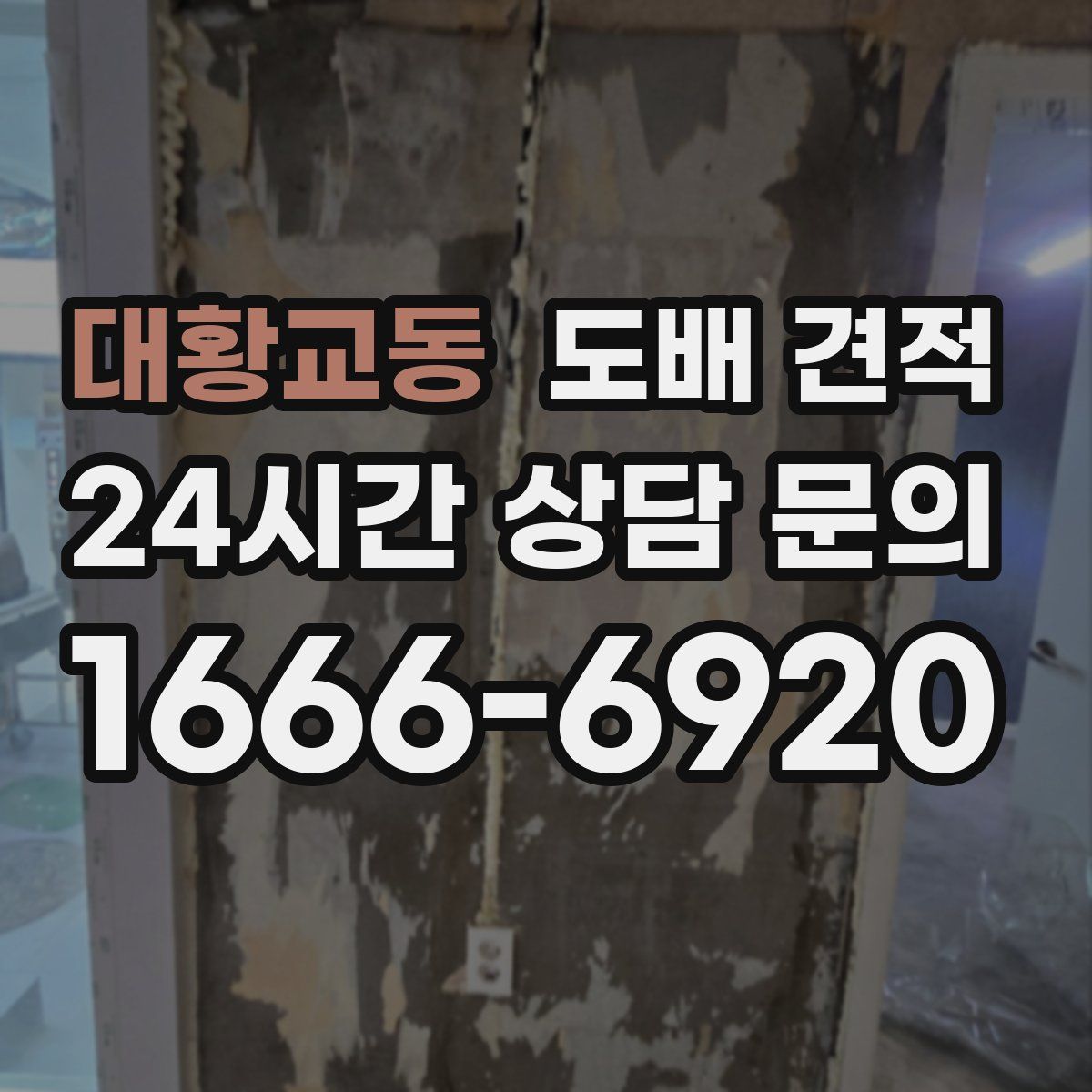 대황교동 도배 견적