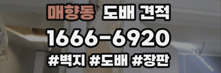 매향동 도배 견적