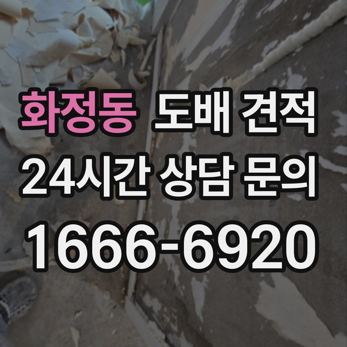 화정동 도배 견적