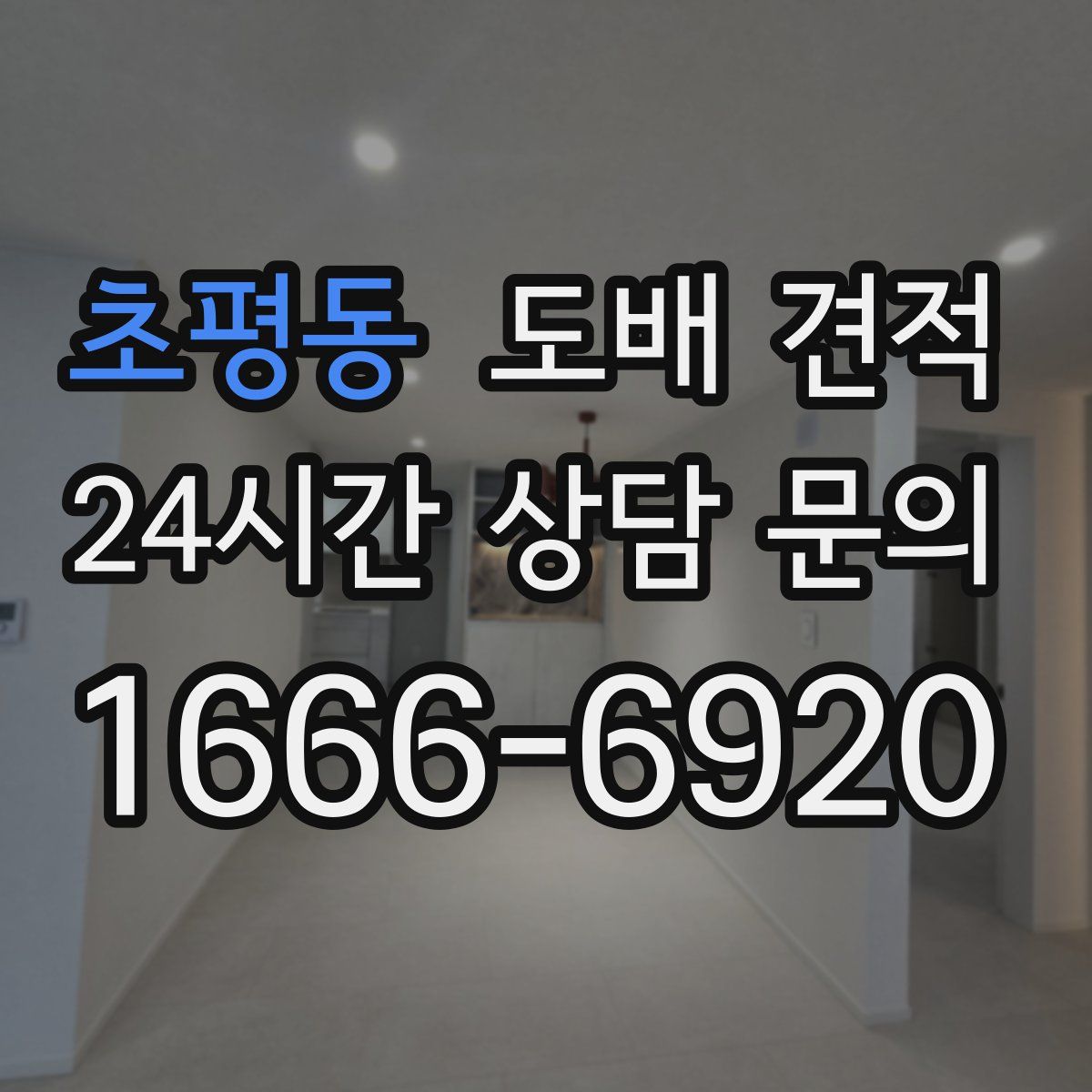 초평동 도배 견적
