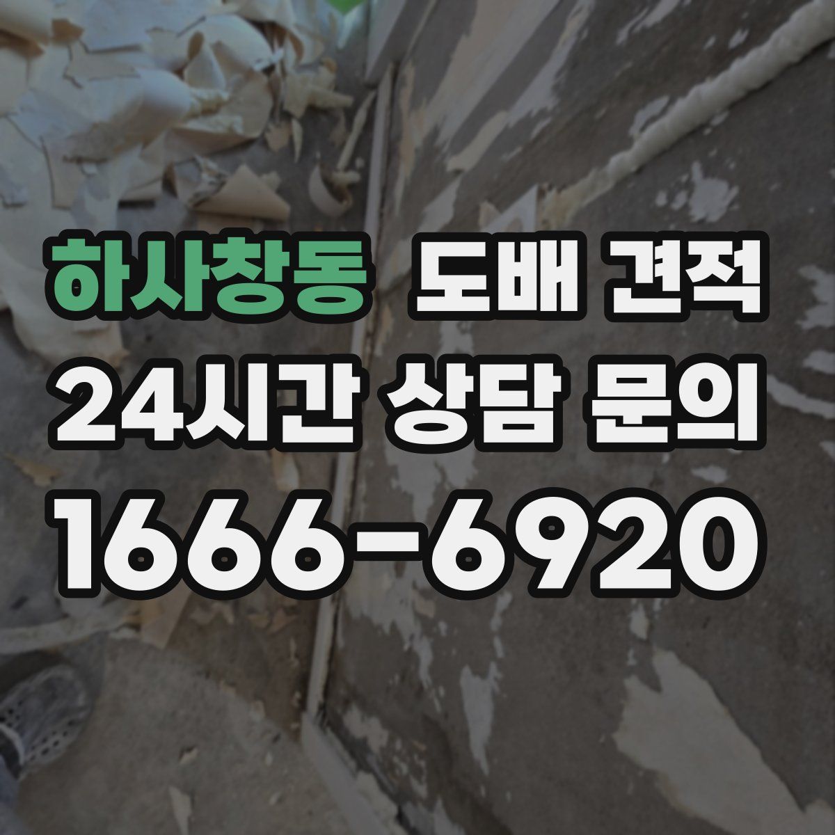 하사창동 도배 견적