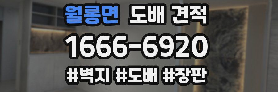 월롱면 도배 견적
