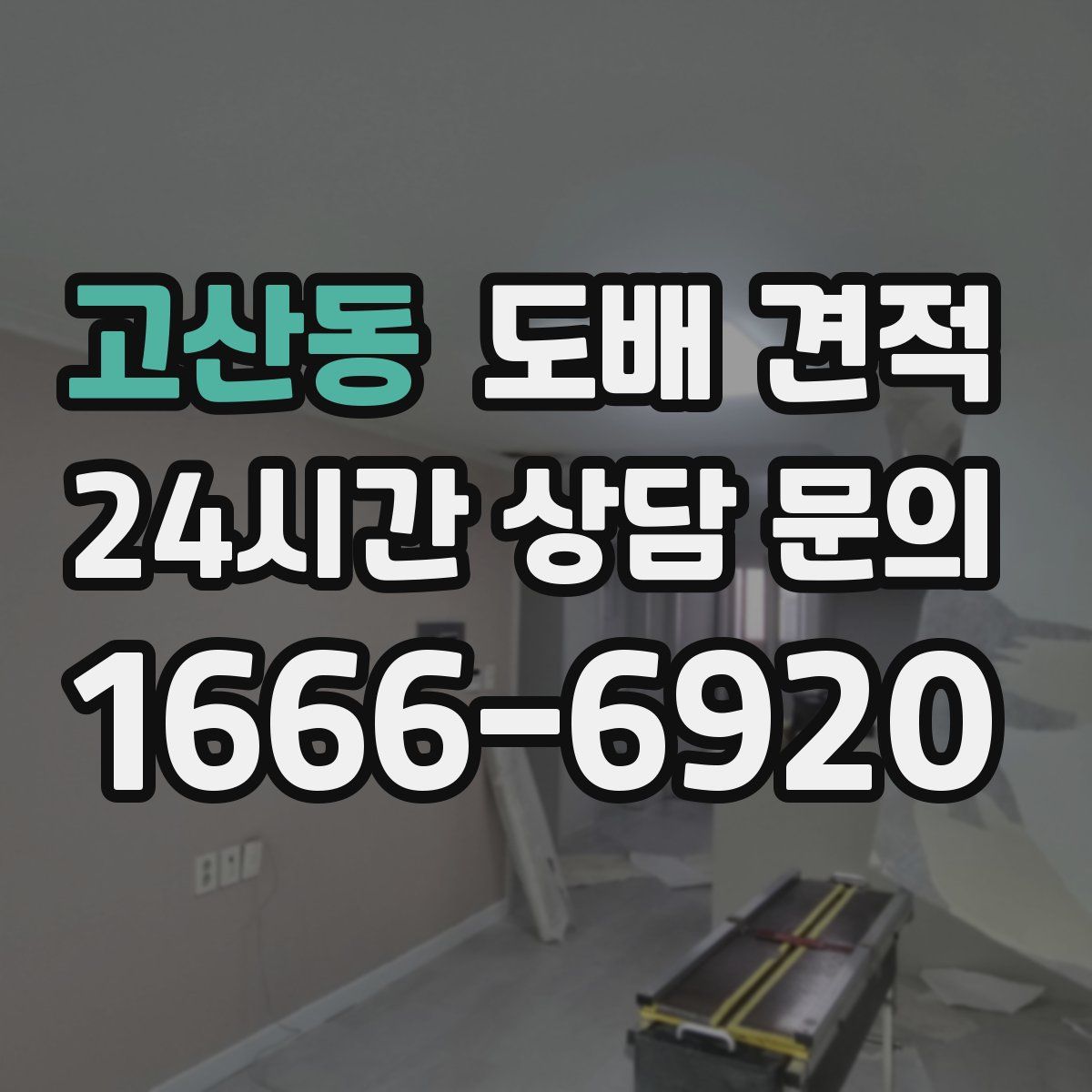 고산동 도배 견적