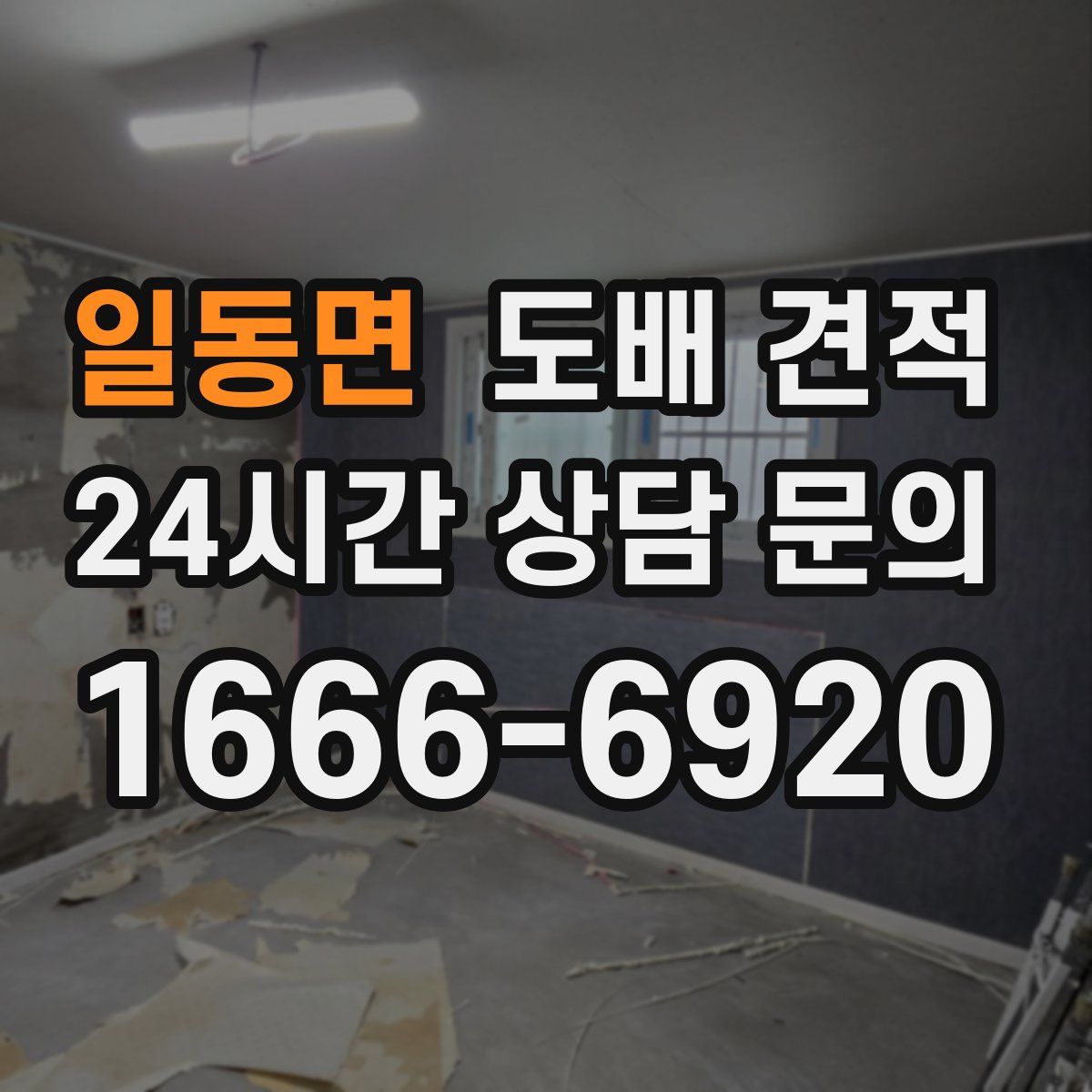 일동면 도배 견적