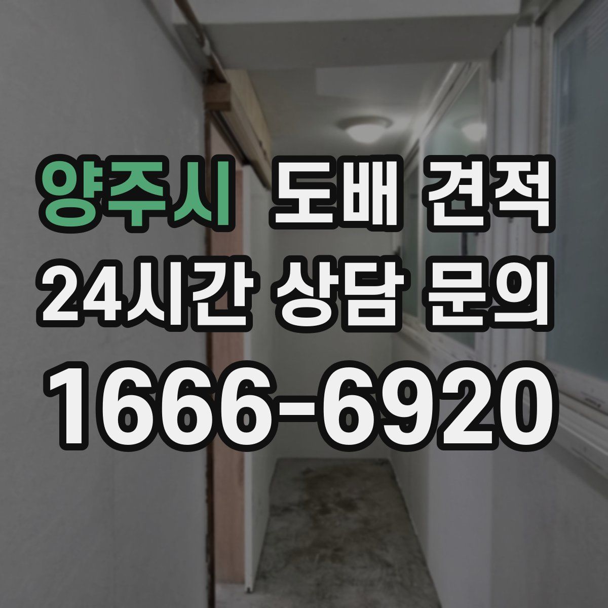 양주시 도배 견적