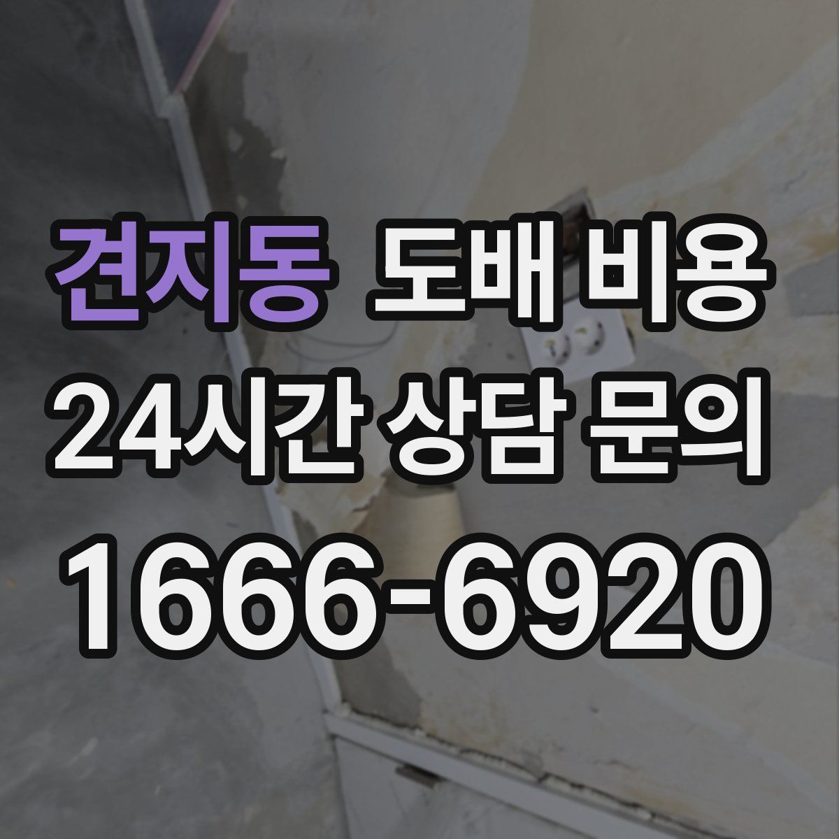 견지동 도배 비용