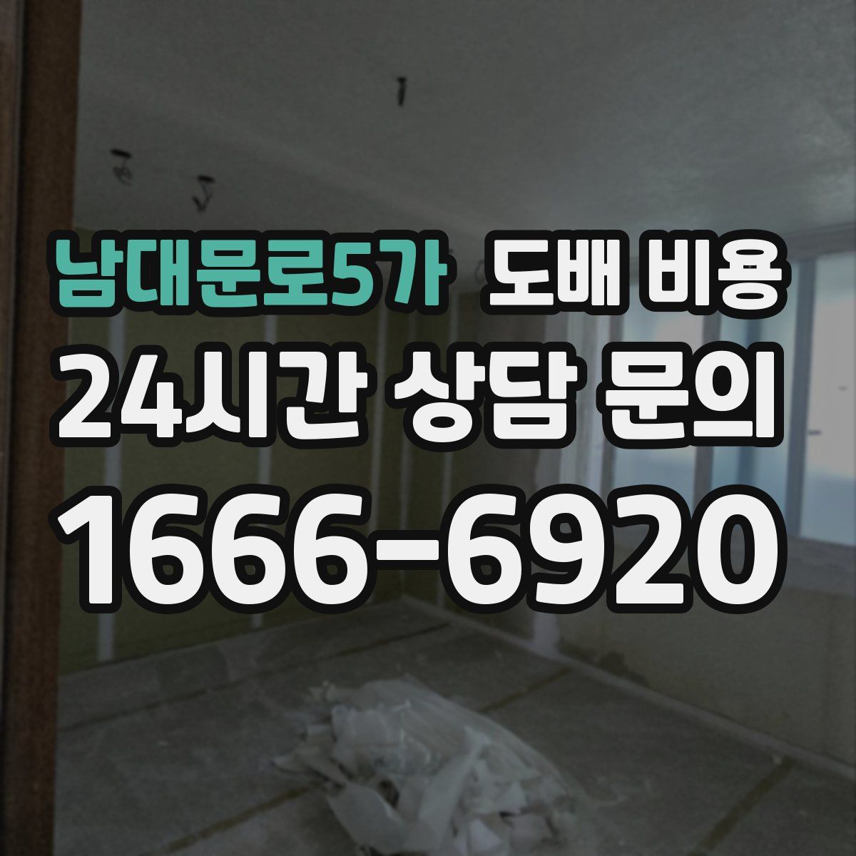남대문로5가 도배 비용