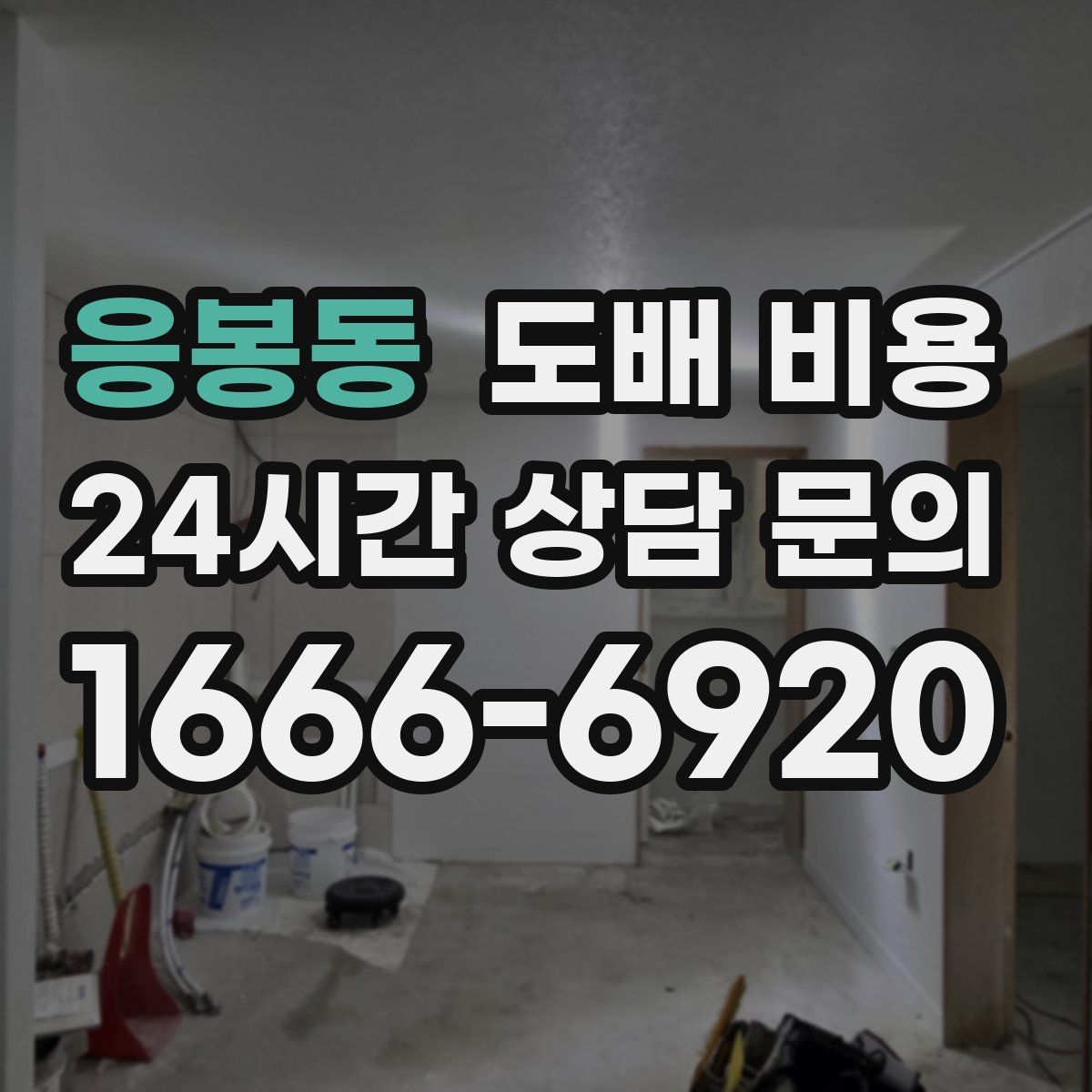응봉동 도배 비용