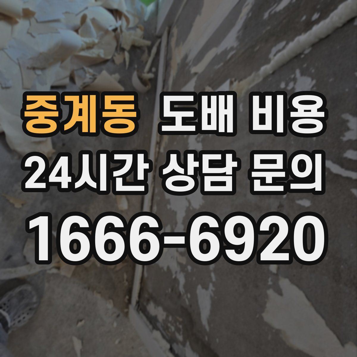 중계동 도배 비용
