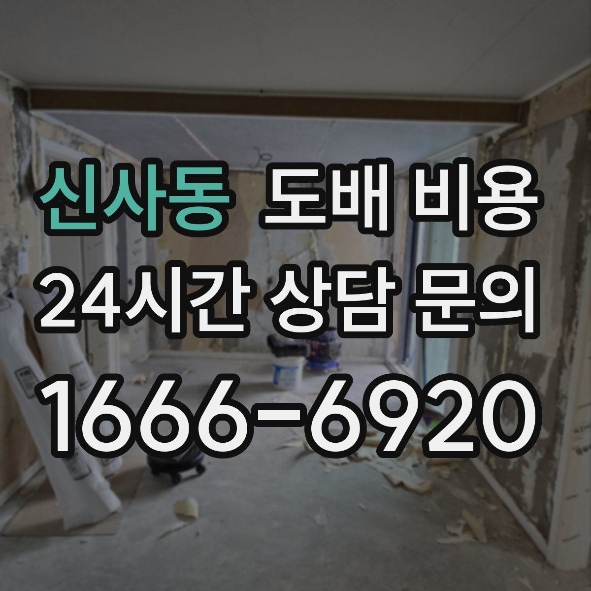 신사동 도배 비용