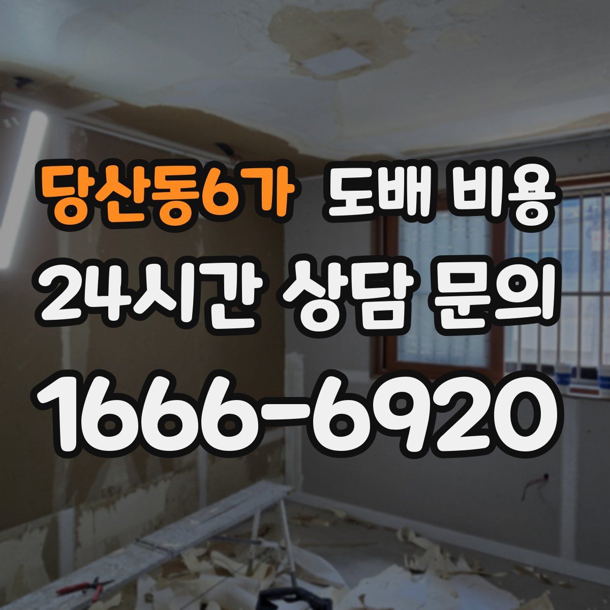 당산동6가 도배 비용