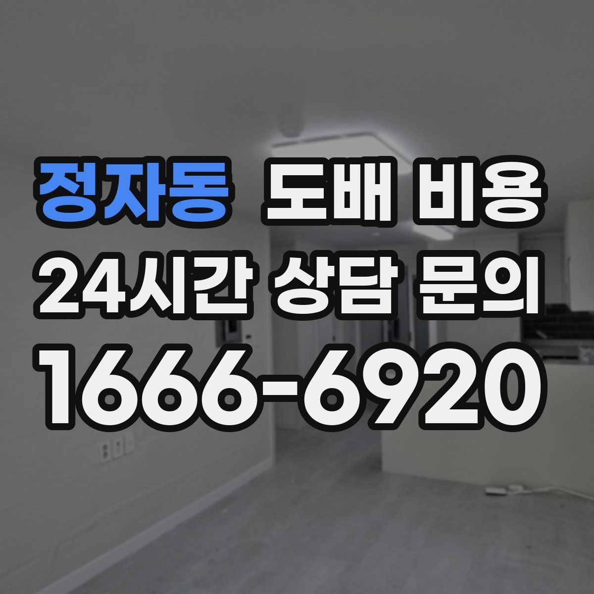 정자동 도배 비용