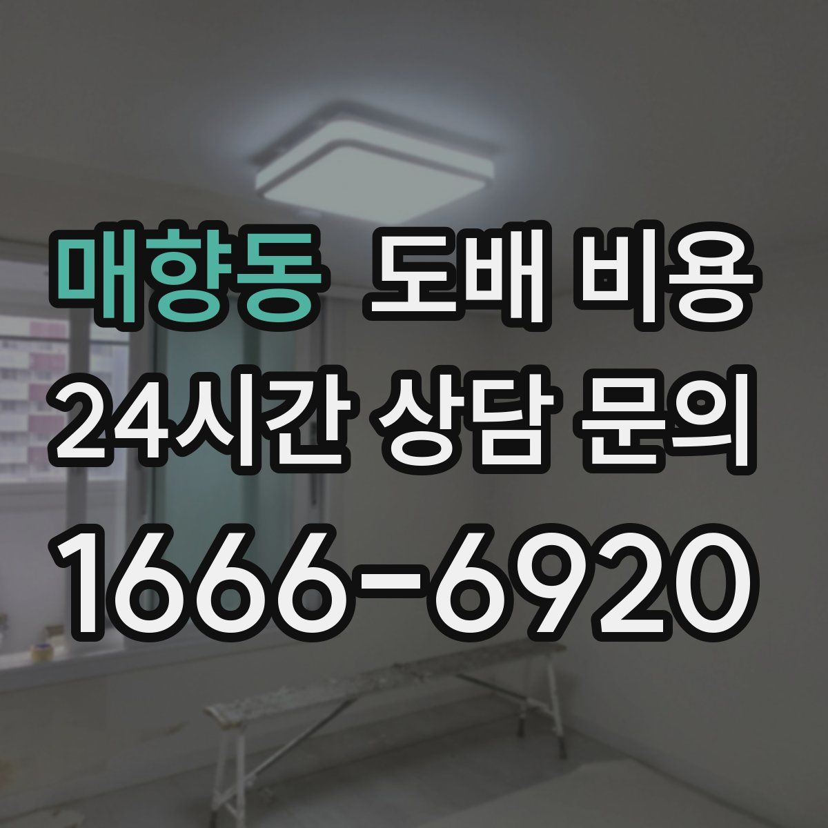 매향동 도배 비용