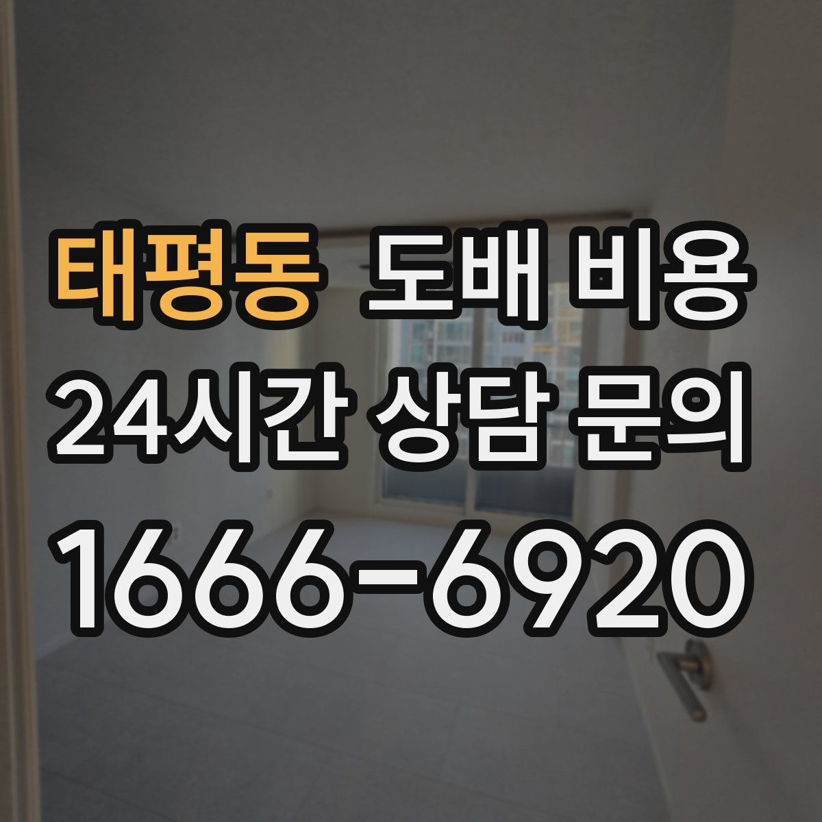 태평동 도배 비용