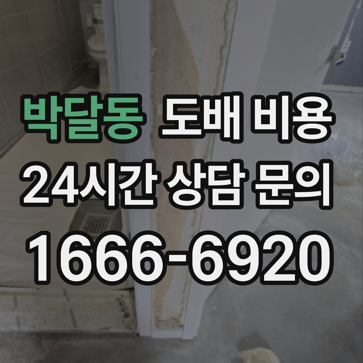 박달동 도배 비용