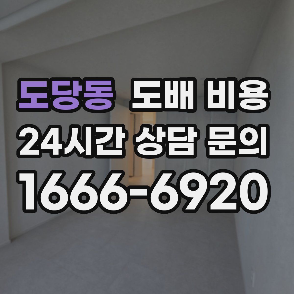 도당동 도배 비용