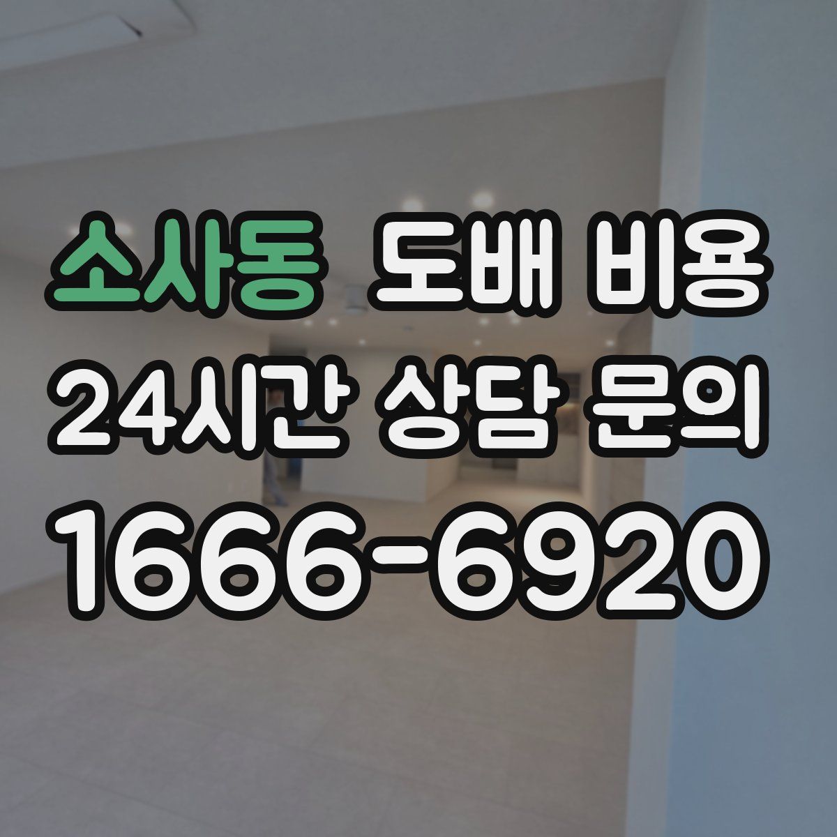 소사동 도배 비용