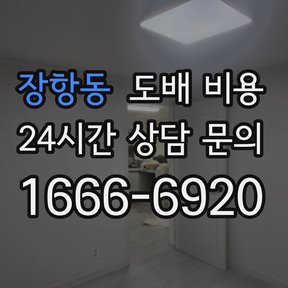 장항동 도배 비용