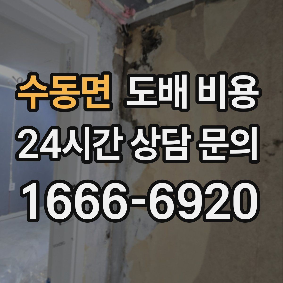 수동면 도배 비용 산출 과정과 견적 흐름