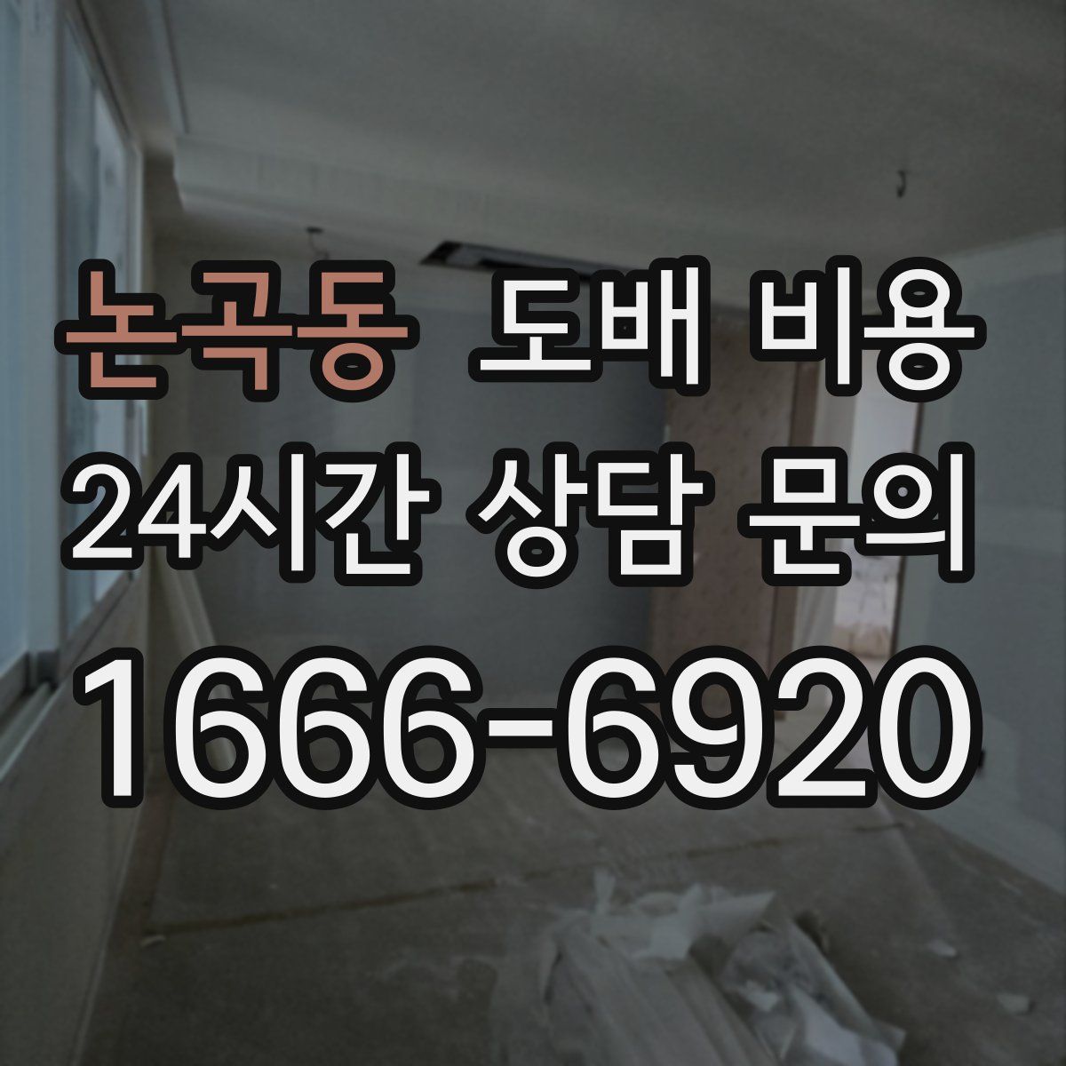 논곡동 도배 비용