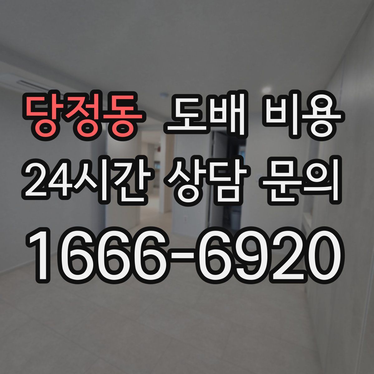 당정동 도배 비용