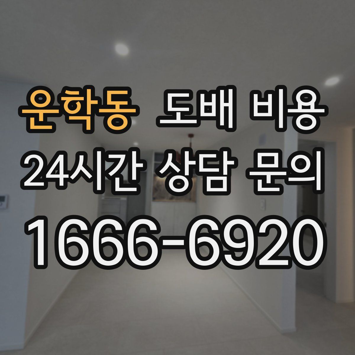 운학동 도배 비용